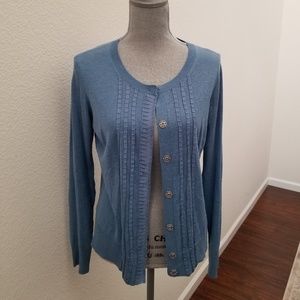 Banana Republic Silk Linen Blend Cardi